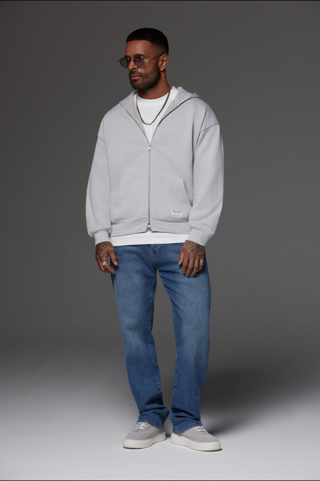 Relaxed Fit Jeans Washed Light Blue