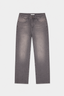 Relaxed Fit Jeans Washed Grey - Emolos