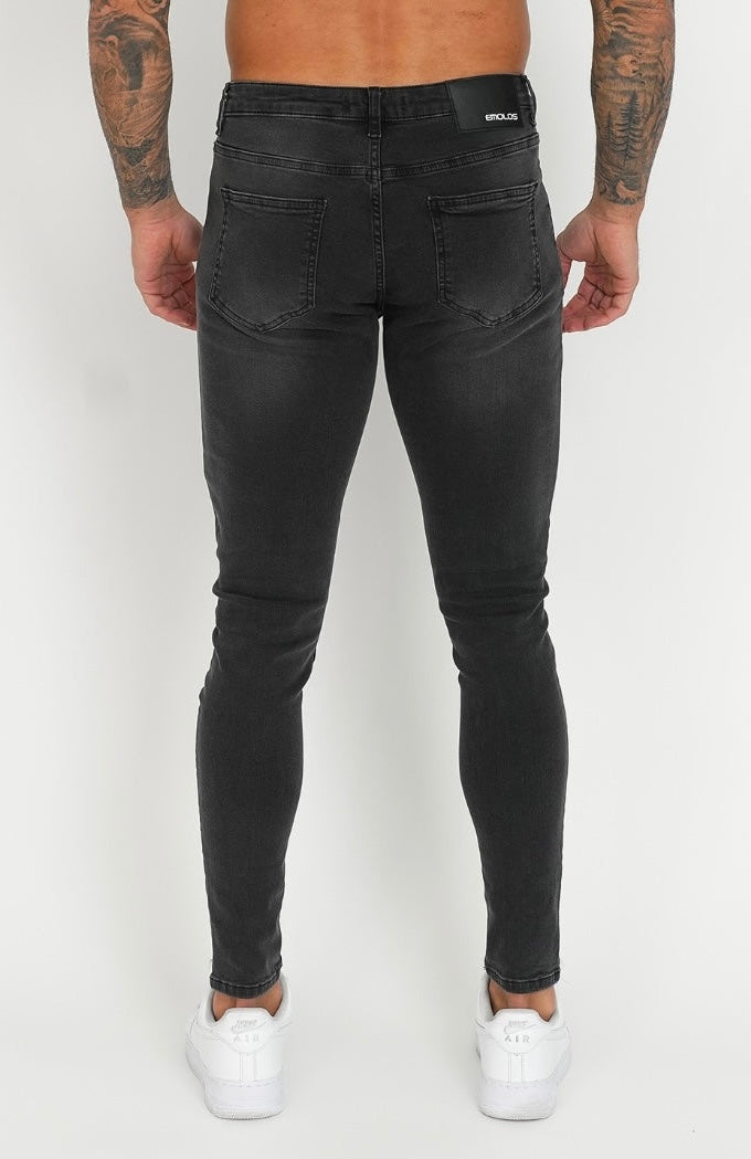 Spray on Jeans - Dark Grey - Emolos