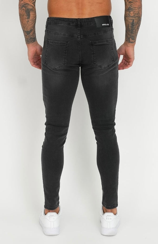 Spray on Jeans - Dark Grey - Emolos