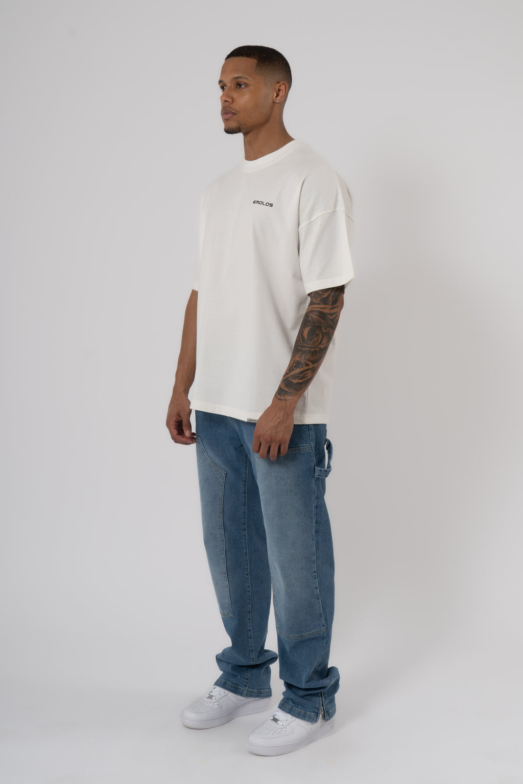 Carpenter Denim Washed - Light Blue - Emolos