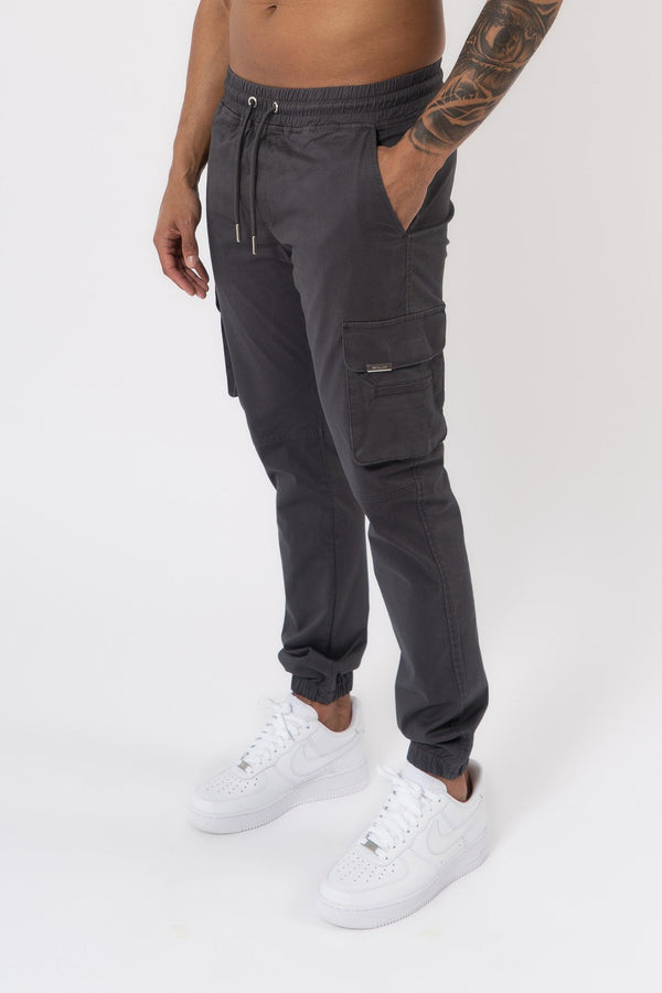 Essential Cargo Pants - Light Grey - Emolos