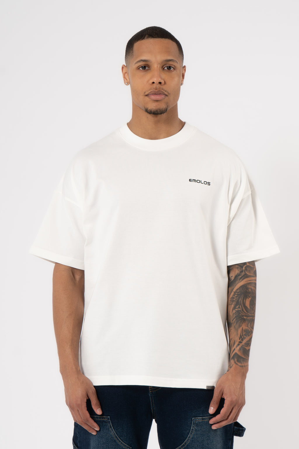 Essential Oversized T-shirt - Washed Grey - Emolos