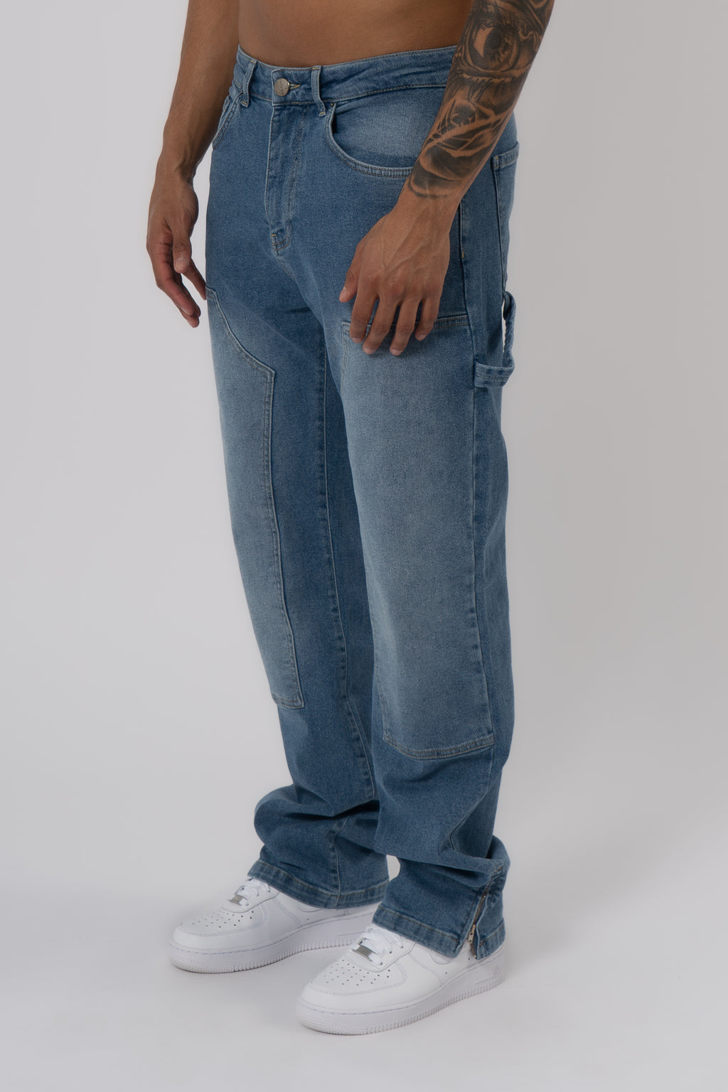Carpenter Denim Washed - Black - Emolos