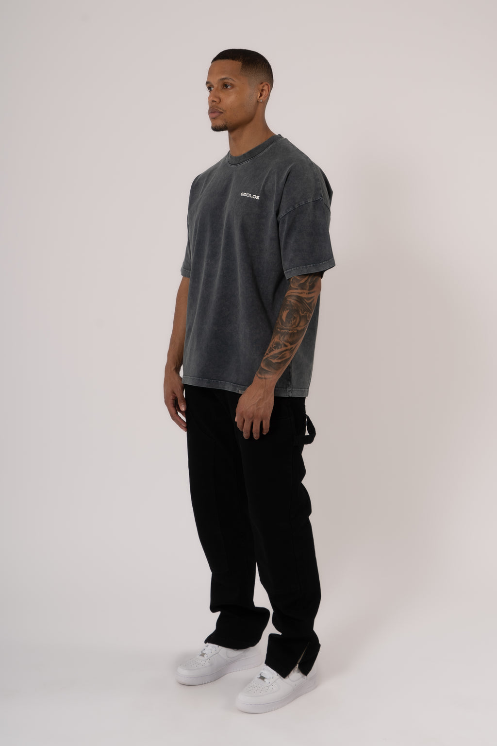 Carpenter Denim Washed - Black - Emolos