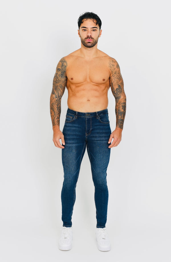 Spray on Jeans - Dark Blue