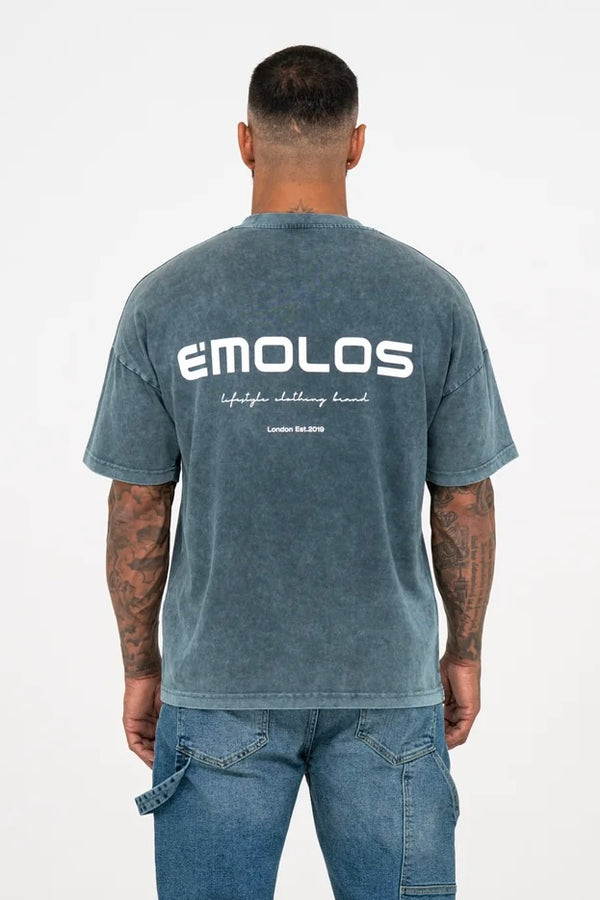 Essential Oversized T-shirt - Washed Grey - Emolos