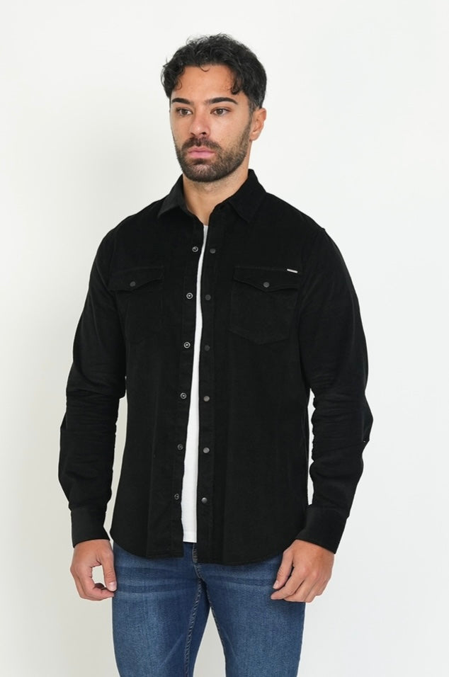 Premium Overshirt - Black