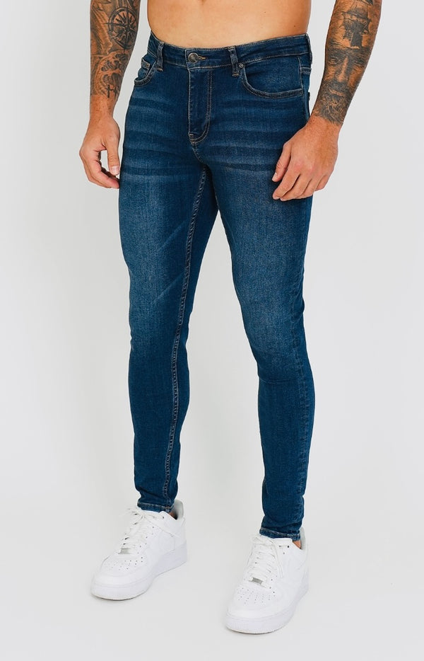 Spray on Jeans - Dark Blue