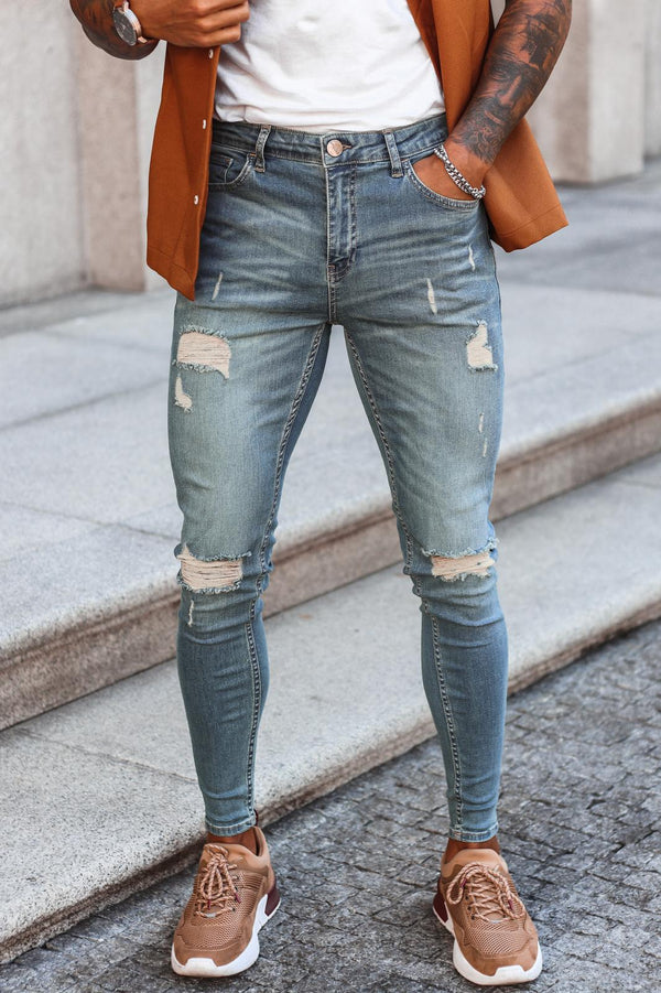 Spray on Jeans Tint Washed Ripped - Emolos