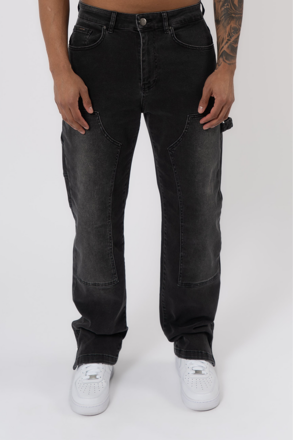 Carpenter Denim Washed - Grey - Emolos
