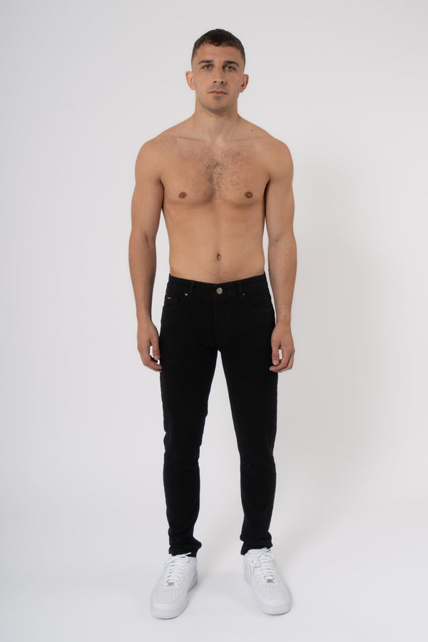 Slim Fit Jeans Washed - Grey - Emolos