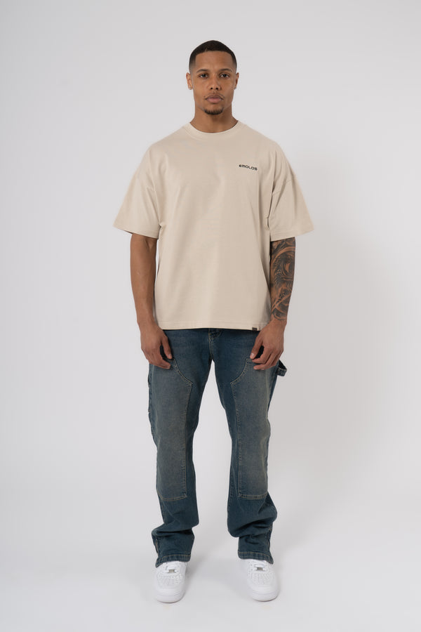 Essential Oversized T-shirt - Washed Grey - Emolos