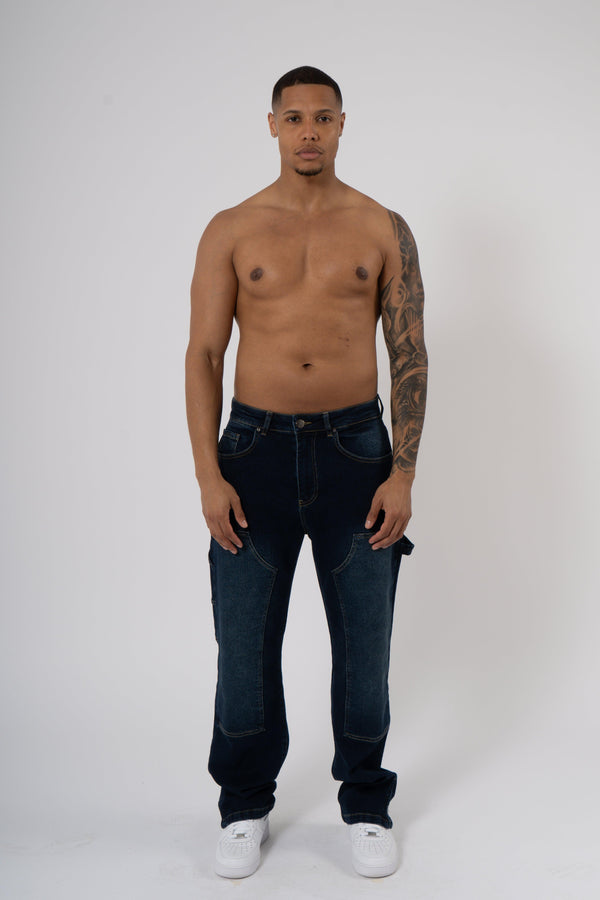 Carpenter Denim Washed - Black - Emolos