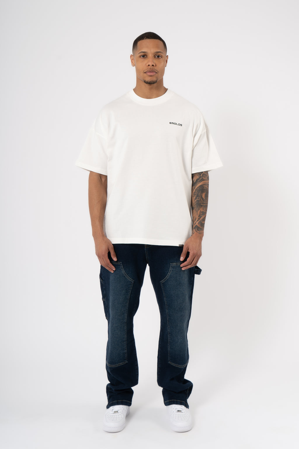 Essential Oversized T-shirt - Washed Grey - Emolos