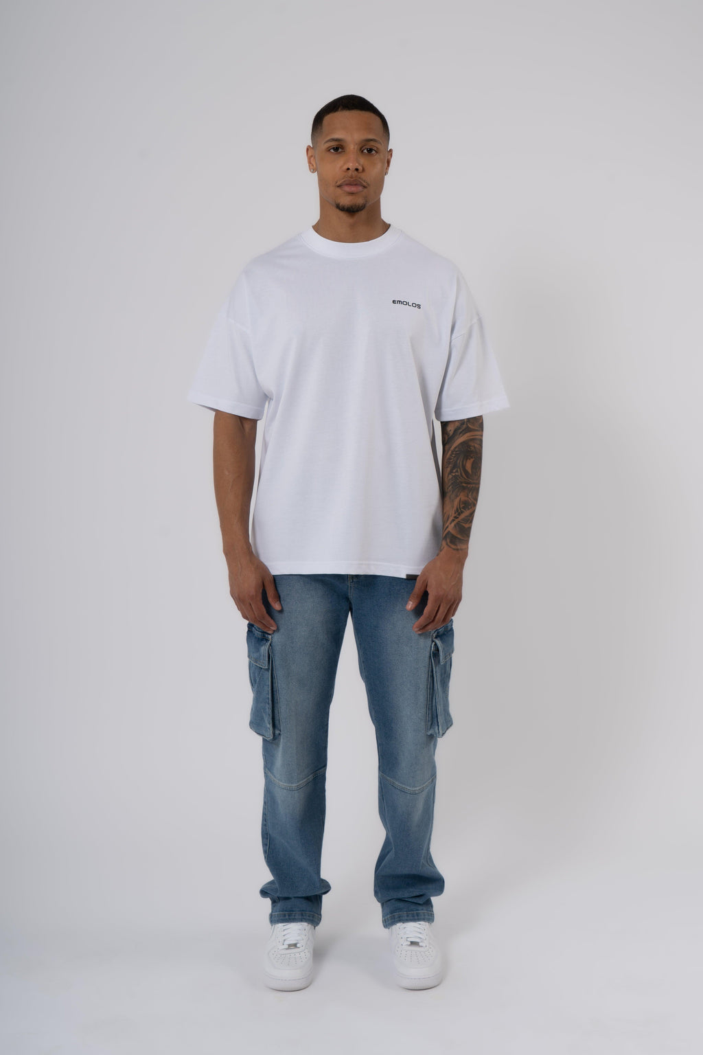 Essential Oversized T-shirt - Washed Grey - Emolos