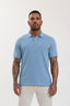 Premium Pique Polo Shirt Sky Blue - Emolos