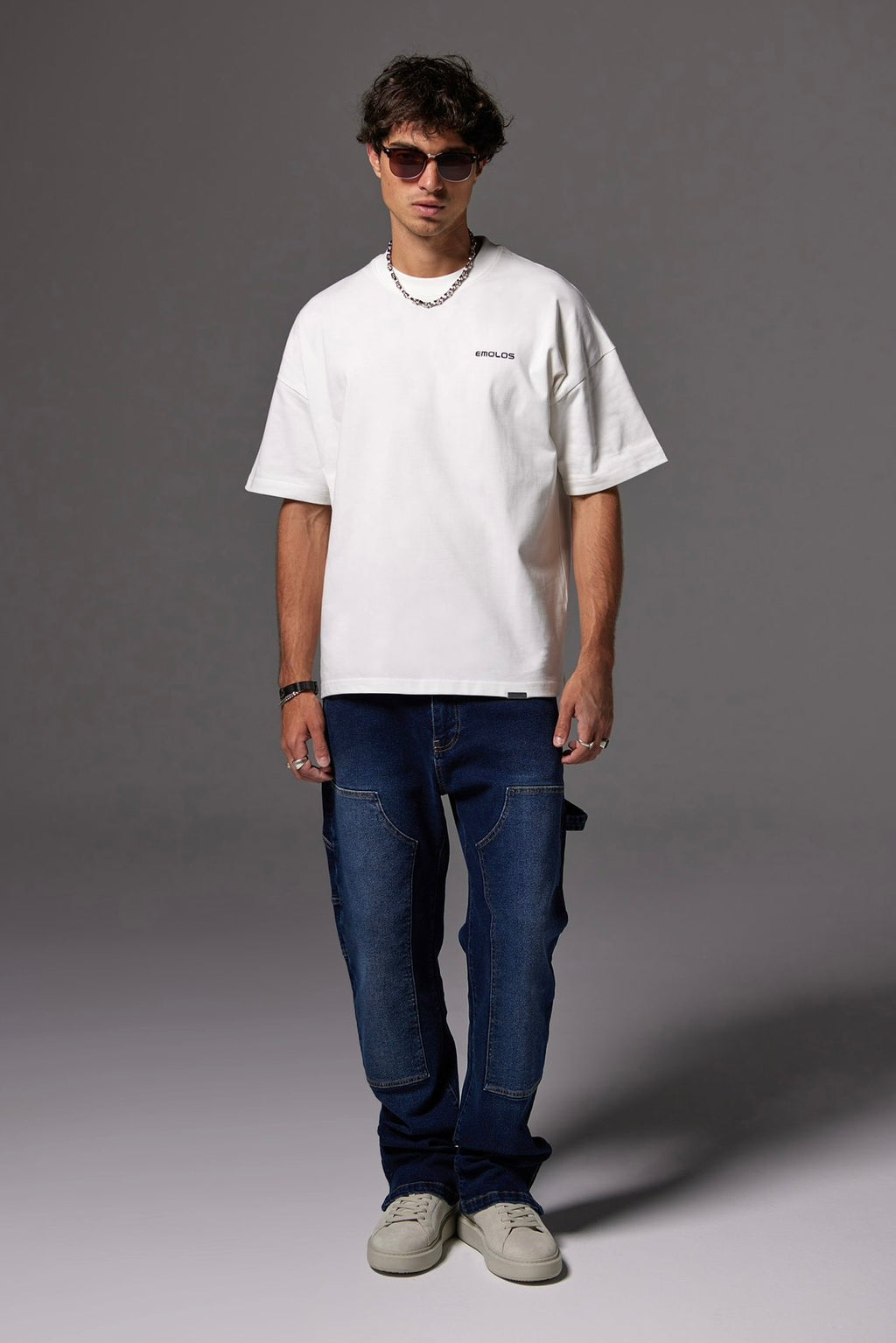 Carpenter Denim Washed - Dark Blue - Emolos