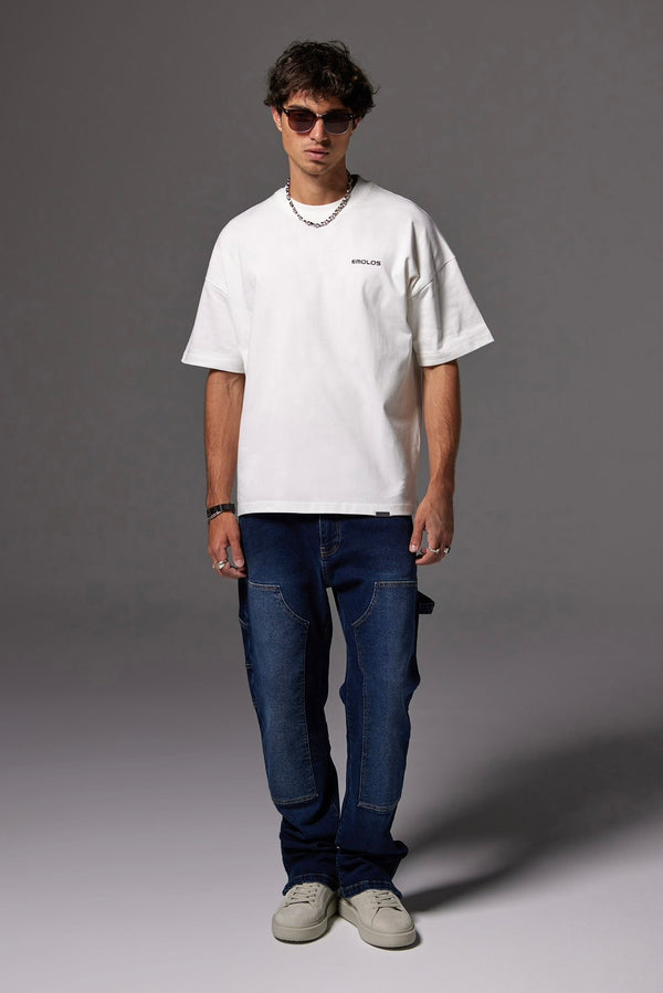 Carpenter Denim Washed - Dark Blue - Emolos