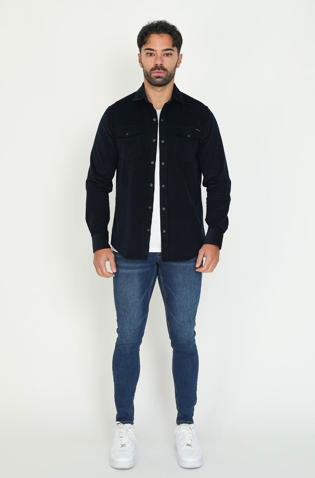 Premium Overshirt - Navy