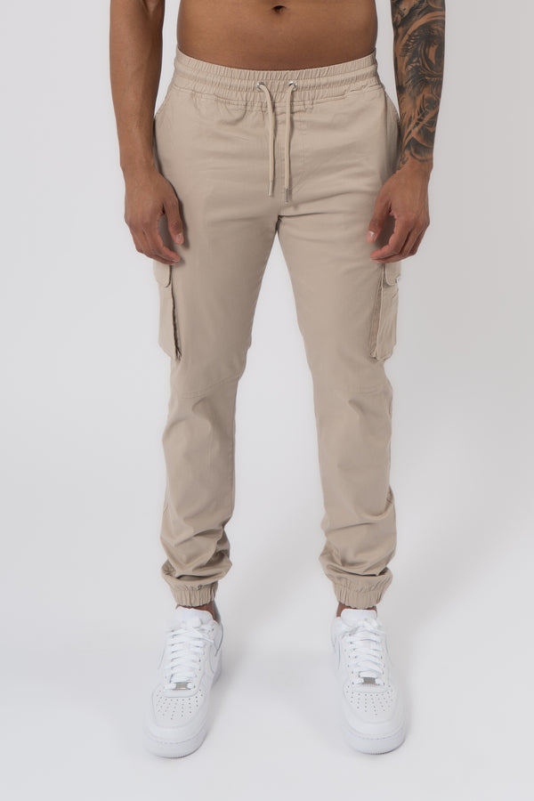 Essential Cargo Pants - Light Grey - Emolos