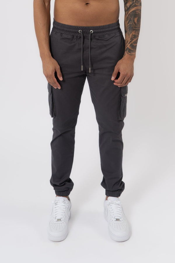 Essential Cargo Pants - Light Grey - Emolos
