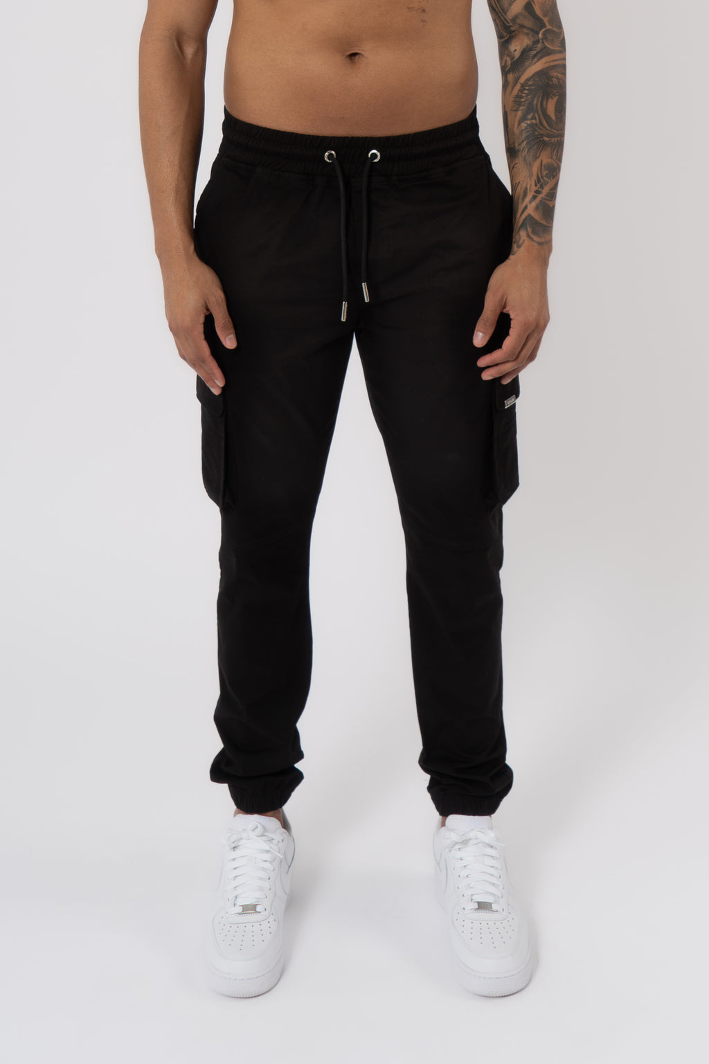 Essential Cargo Pants - Light Grey - Emolos