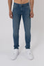 Slim Fit Jeans Washed -  Mid Blue