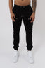 V2 Zip Details Cargo Pants - Beige