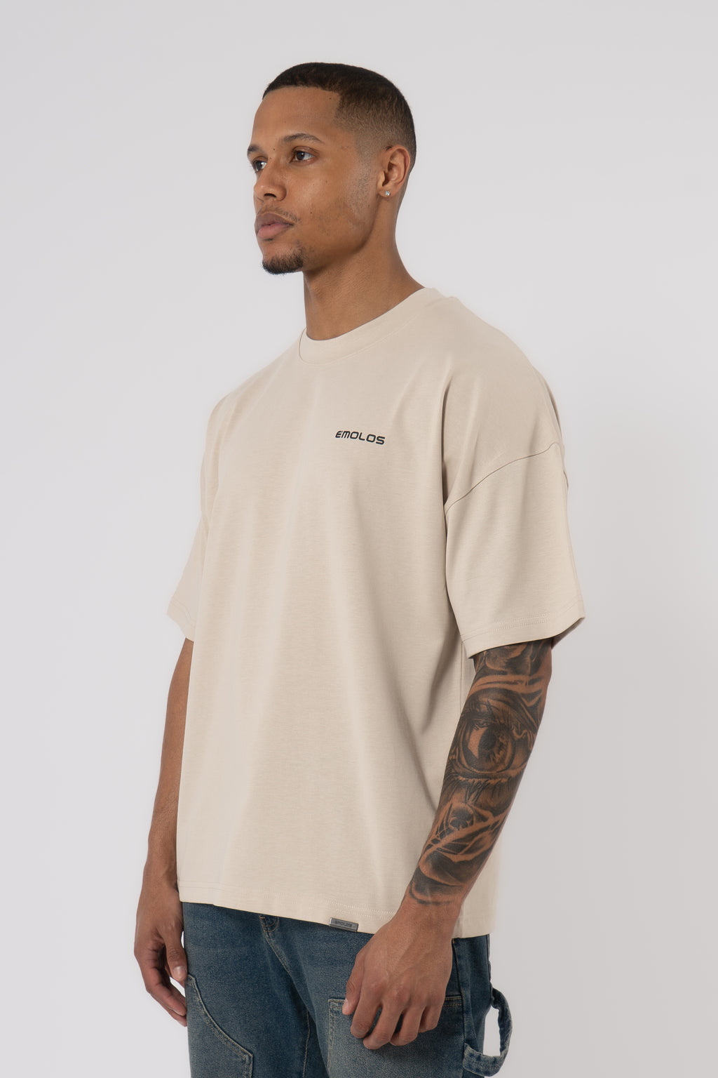 Essential Oversized T-shirt - Washed Grey - Emolos