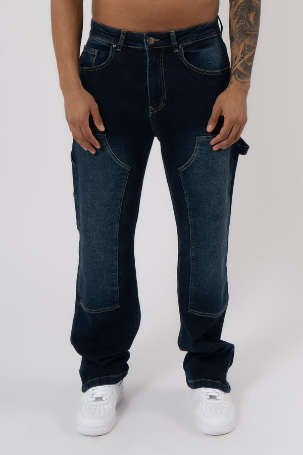 Carpenter Denim Washed - Black - Emolos