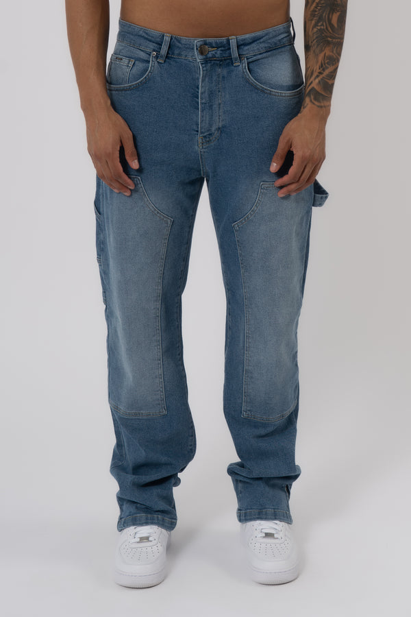 Carpenter Denim Washed - Black - Emolos