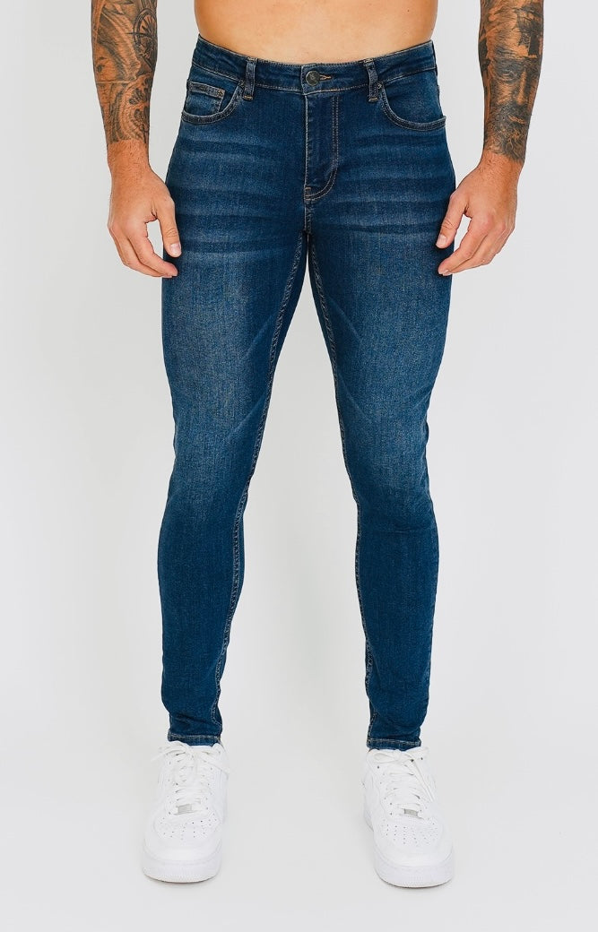 Spray on Jeans - Dark Blue