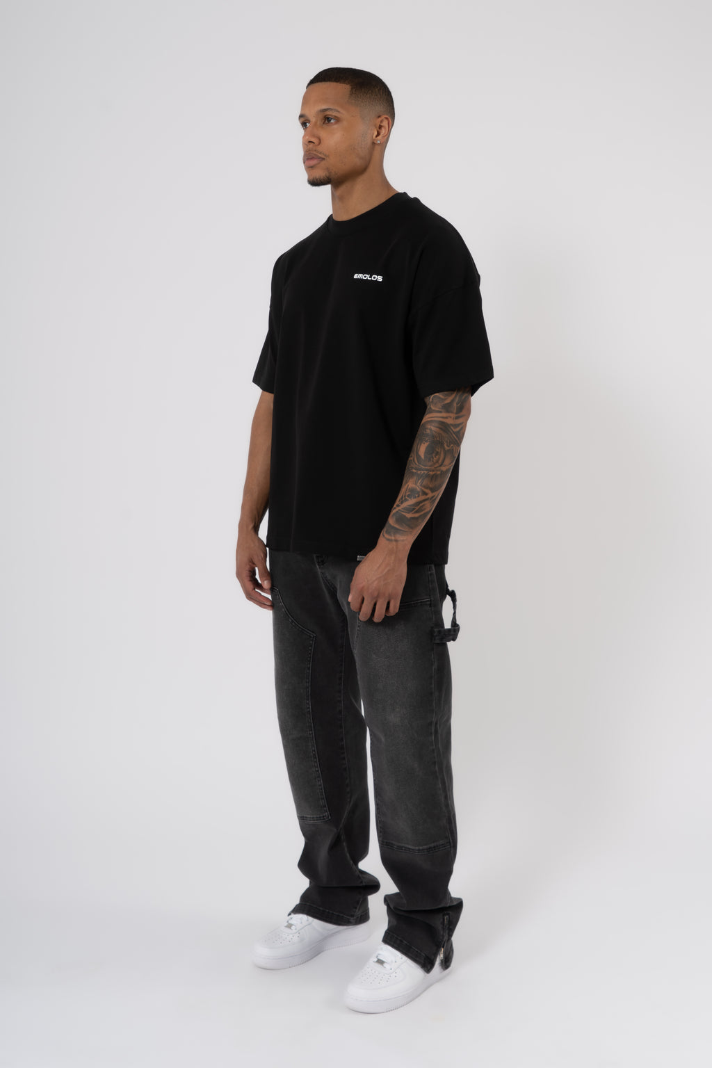 Carpenter Denim Washed - Grey - Emolos