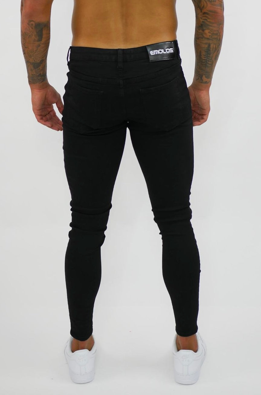 Spray on Jeans - Black - Emolos