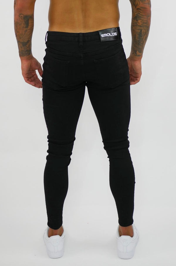 Spray on Jeans - Black - Emolos