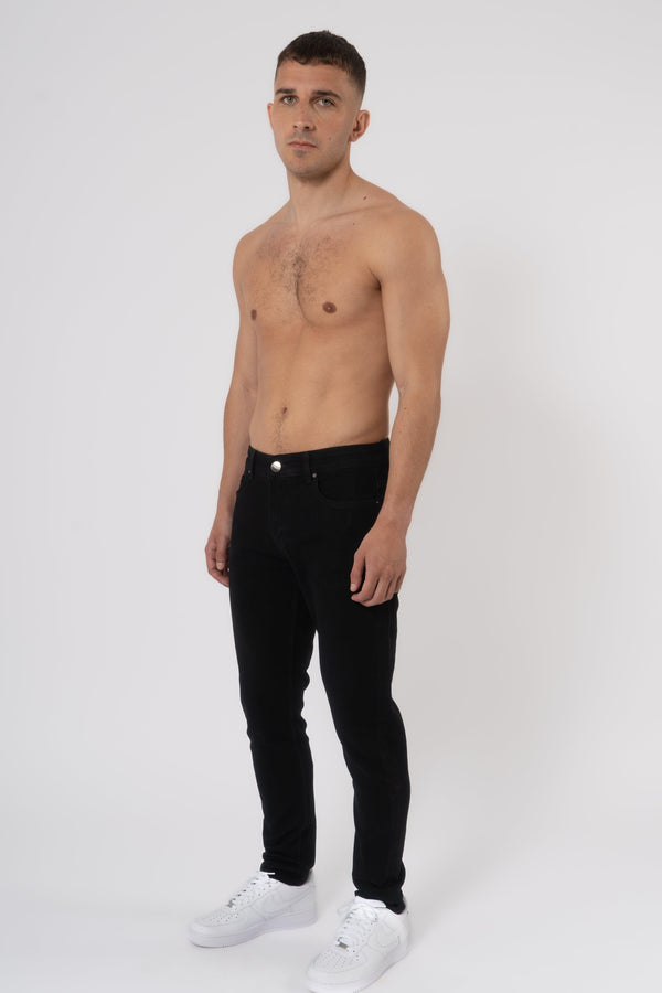 Slim Fit Jeans Washed - Grey - Emolos