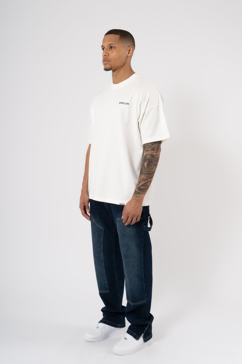 Essential Oversized T-shirt - Washed Grey - Emolos