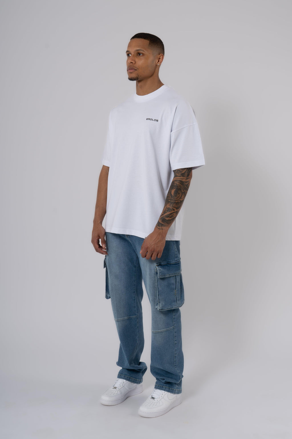 Essential Oversized T-shirt - Washed Grey - Emolos