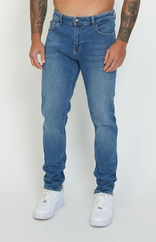 Slim Fit Jeans Washed -  Light Blue