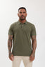 Premium Pique Polo Shirt Olive Khaki - Emolos