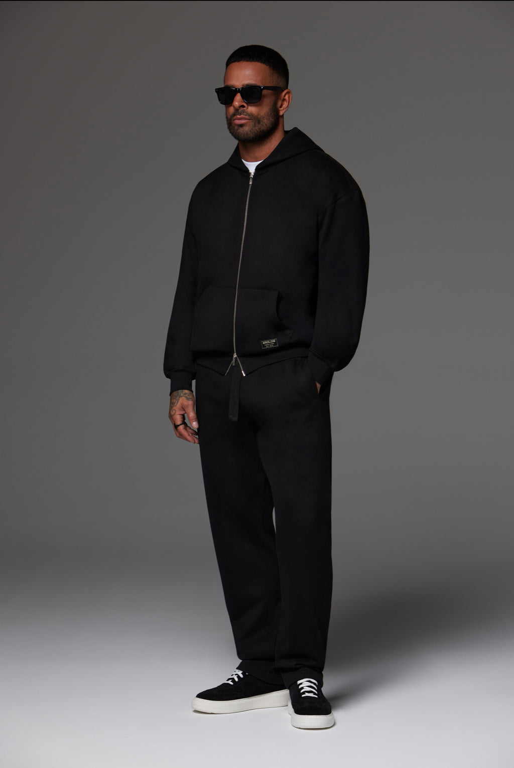 Craft Zip Up Hoodie Black