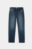 Relaxed Fit Jeans Washed Stone Blue
