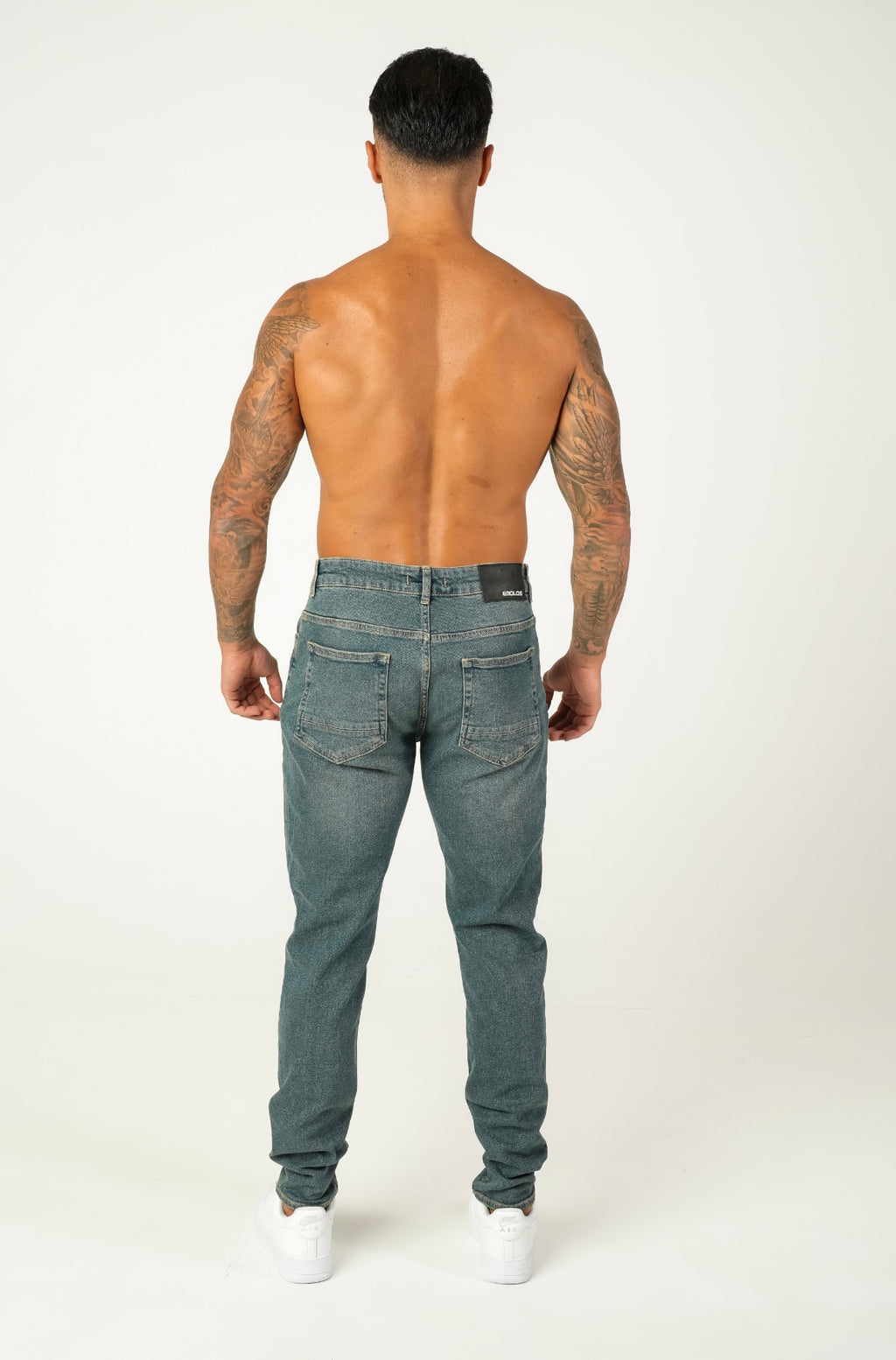 Slim Fit Jeans Washed -  Stone - Emolos