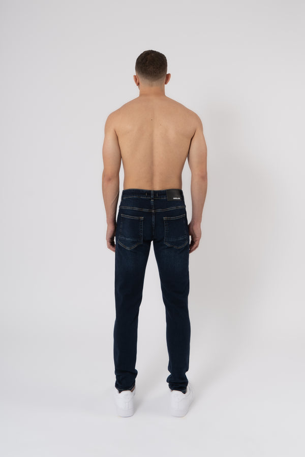 Slim Fit Jeans Washed - Grey - Emolos