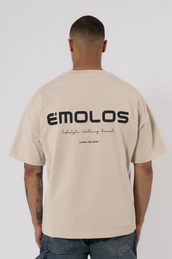 Essential Oversized T-shirt - Washed Grey - Emolos