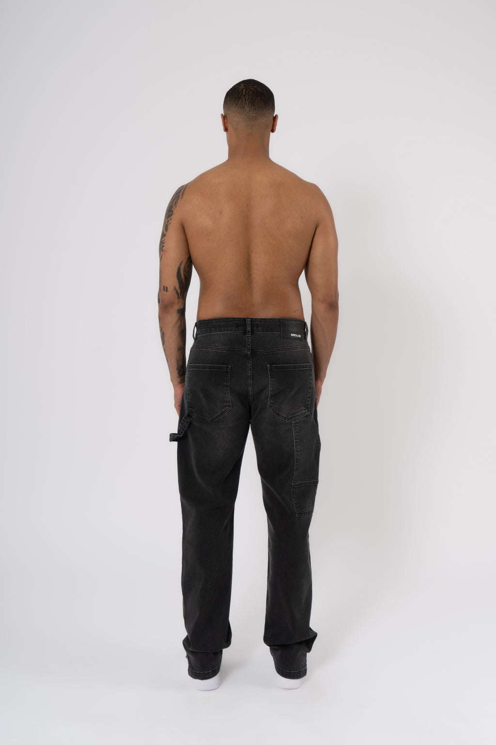 Carpenter Denim Washed - Black - Emolos
