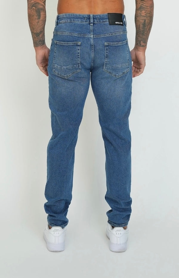 Slim Fit Jeans Washed -  Light Blue