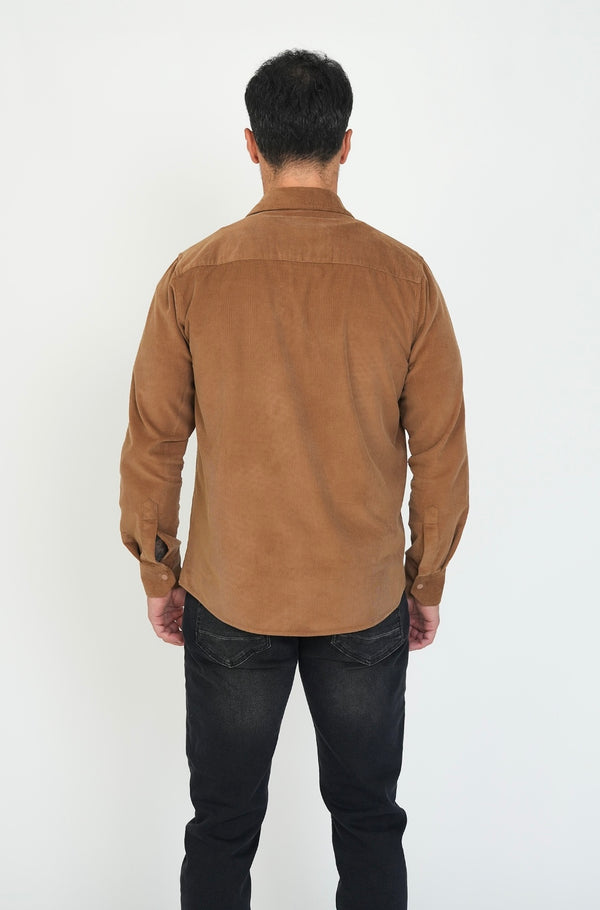 Premium Overshirt - Camel