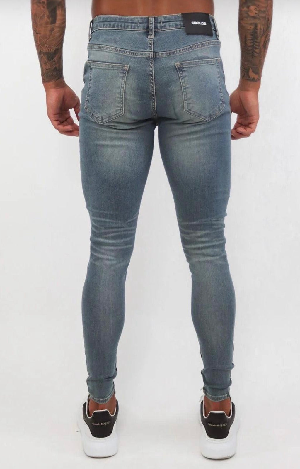 Spray on Jeans Tint Washed Ripped - Emolos